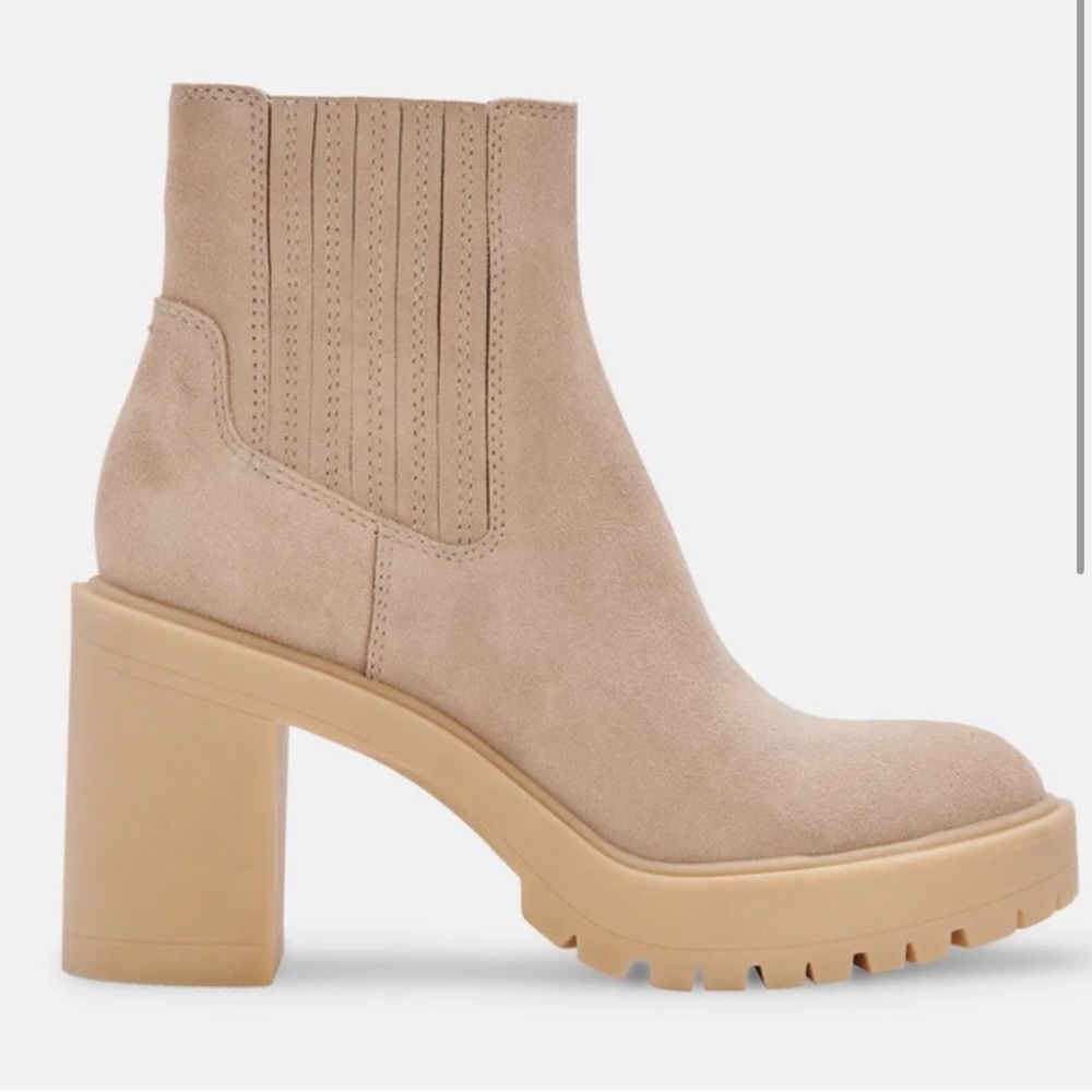 Dolce Vita Castor H2O Booties - Dune Suede